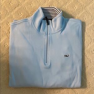 Vineyard vines cotton 1/4 zip sweater